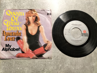 Amanda Lear: Queen Of China-Town / Single Ariola / Oldie - Pop