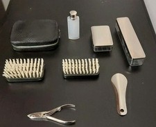 Trousse set toilette Vintage da viaggio per uomo