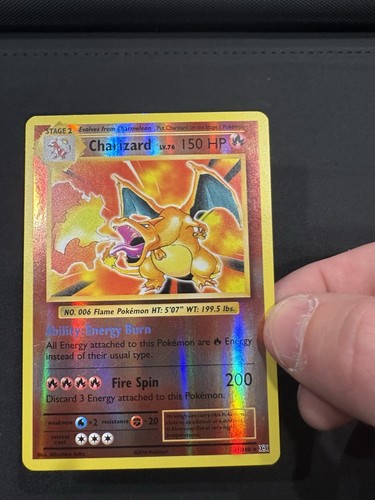 Pokémon TCG Charizard 11/108 Rare Reverse Holo XY: Evolutions LP- To MP ...