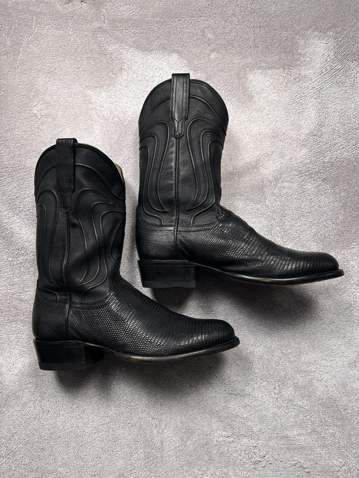 Tecovas The Nolan Snake Python Leather Western Co… - image 3