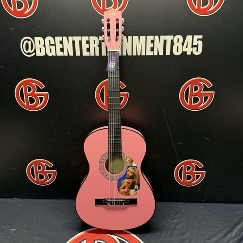 Sabrina Carpenter handsignierte 38" Akustikgitarre Beckett signed Short N Sweet