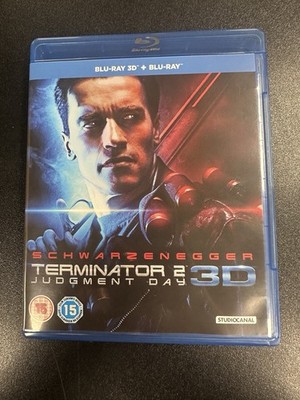 Terminator 2 Judgment Day 3D + Blu-Ray Region B
