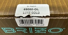 Brizo 69080-GL Air Switch with Dual Outlet Luxe Gold*NEW*