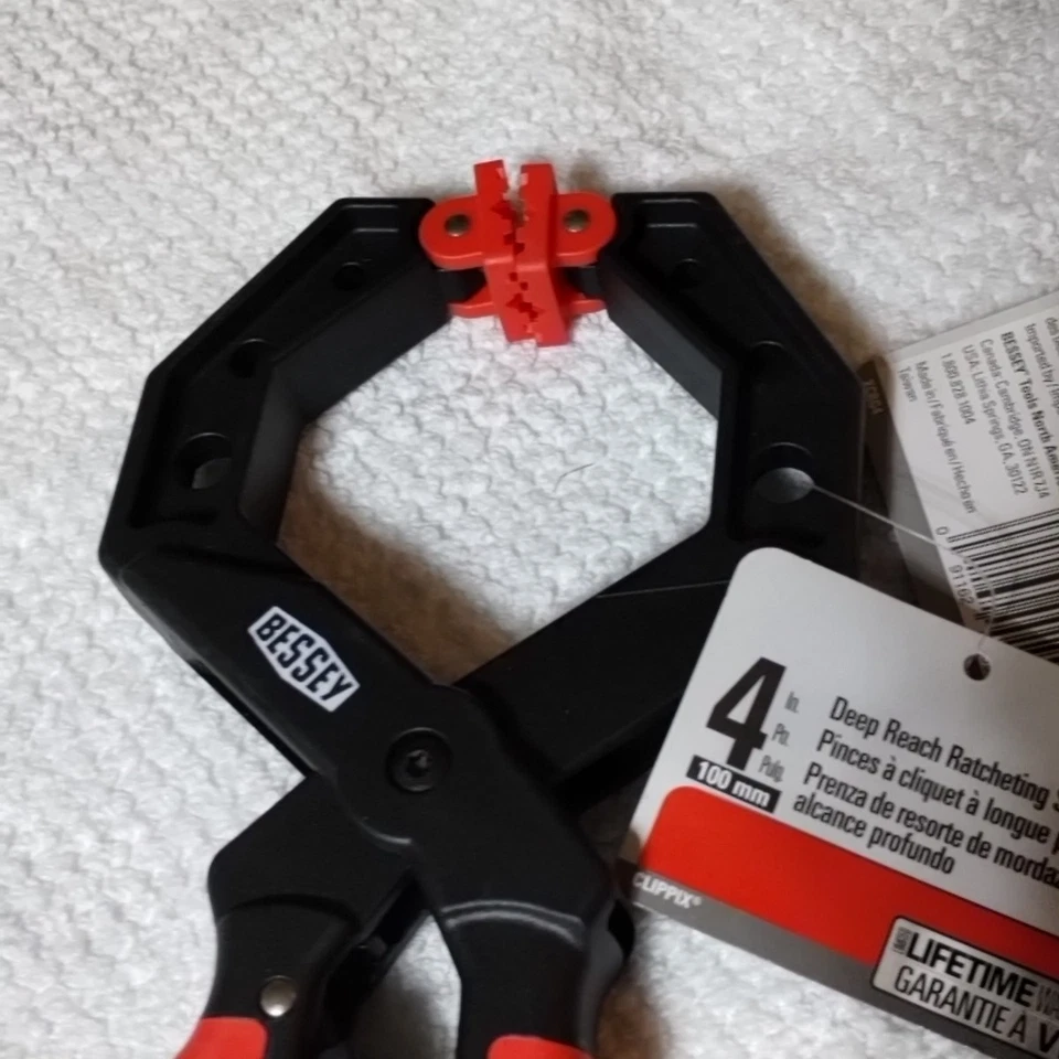 *NEW* Lot Of 2  Bessey Xcrg4 Spring Clamp,9 In L,4 & (2 ) 7 3/4 In L, 2.25" (I) - Image 4 of 4