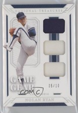 2019 Panini National Treasures Holo Silver 5/10 Nolan Ryan #GGM-NR HOF e8a