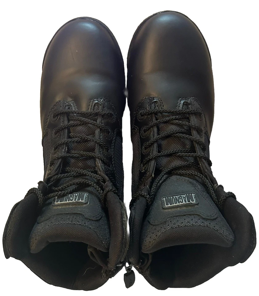 Botas ortolitas táticas impermeáveis MAGNUM 6” tamanho 9.5 ASM F2892-11 EUC - Imagem 2 de 4