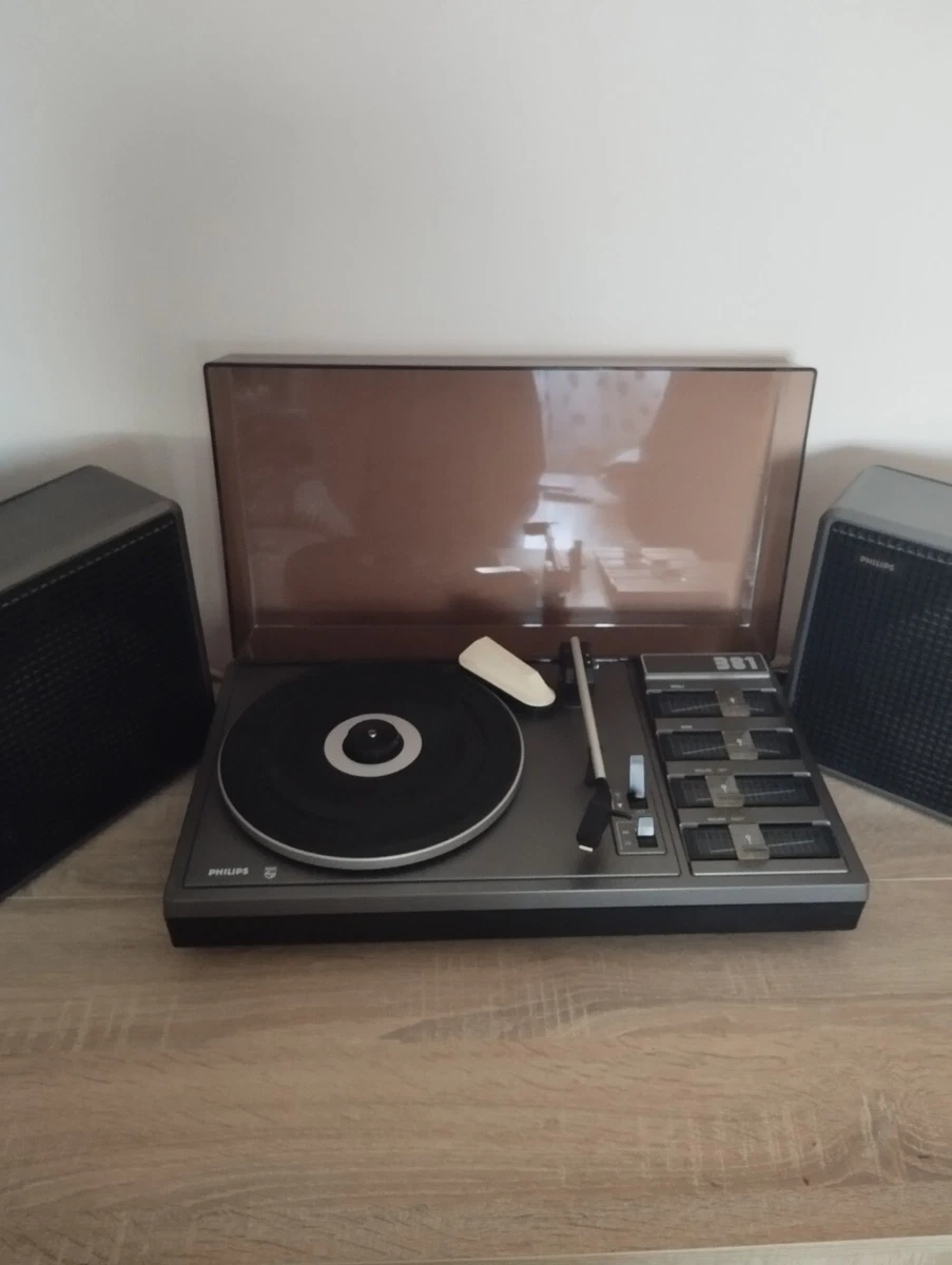 Tourne-disque Vintage Philips OA 214 – Occasion – Fonctionnel