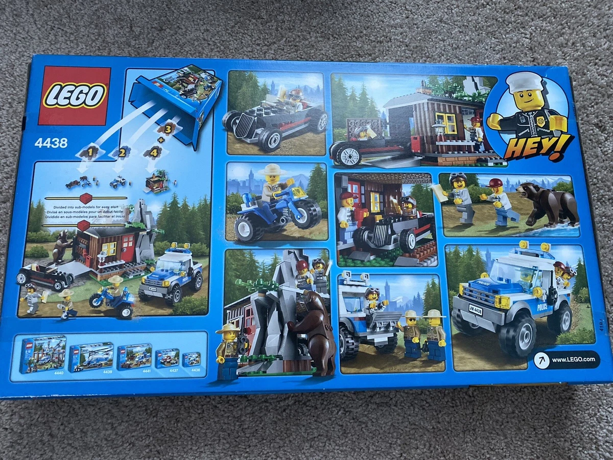 bue Ed klog LEGO CITY: Robber&#039;s Hideout (4438), Cabin, Outdoors, Bear  5702014840706 | eBay