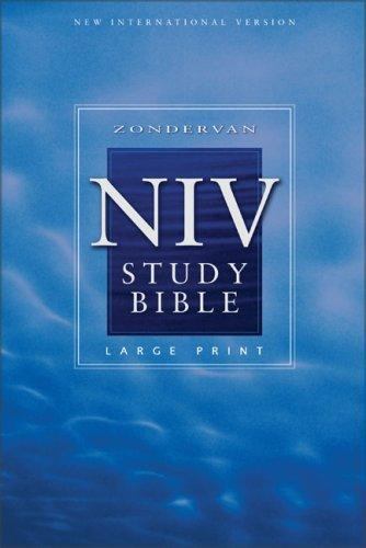 NIV Study Bible by Zondervan Staff (2002, Trade Paperback) for sale ...