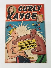 Curly Kayoe 8 United Features Final Issue Golden Age 1950