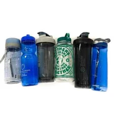 6 Pcs Assorted Water Bottles Outdoor Hydration Flasks, Contigo Blender Lock&Lock