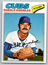 1977 Topps #169 Darold Knowles     Chicago Cubs
