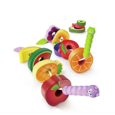 Hape E1072 Caterpillar Fruit Feast Set