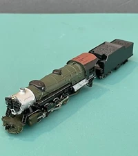 Con-Cor n scale 2-8-2 Steam Locomotive With  Tender 