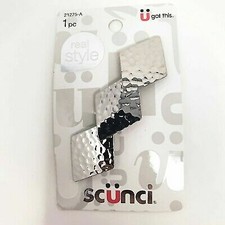 Scunci U Got This Hammered Metal Hair Clip Color May Vary