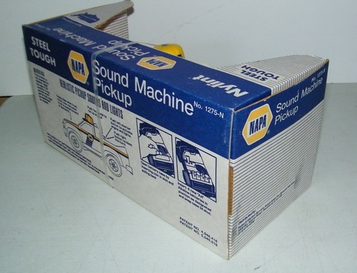 Nylint Pressed Steel 1993 Napa Sound Machine Pickup w/ Box NAPA Auto Parts NEW - Picture 5 of 9