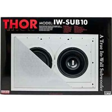 Earthquake Sound Iw-sub10 Thor 800w 4 Ohm In-wall Subwoofer White Single