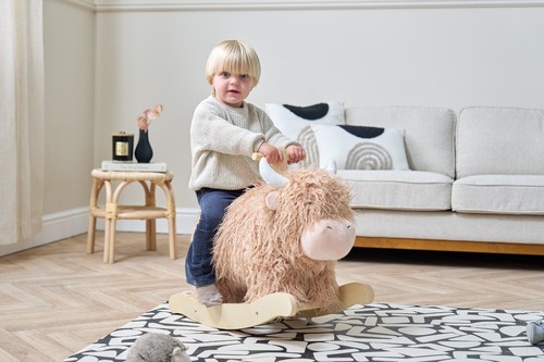 Tutti bambini Douglas the Highland Cow Rocking Toy From 18 to 36 months - Picture 9 of 15