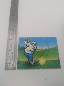 GOLF #43 Family Computer Card Menko Amada Famicom Konami Vintage 1985 Japan