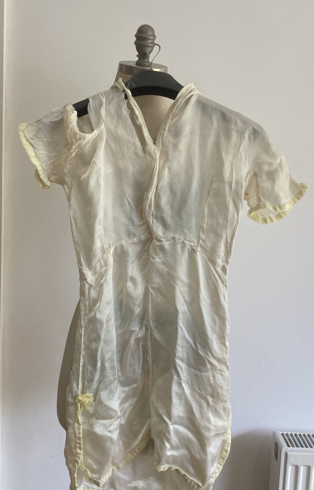 Antique Chinese Style Dress/Theatre Costume, circa 1915, 16" pit to pit, TLC 8