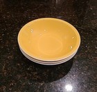 SET OF 3 Mikasa Pastelle Yellow & White 7.25" Soup Cereal Bowls. D6300. Japan