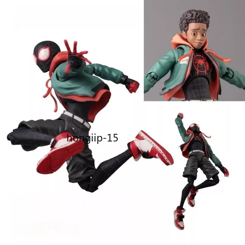  SPIDER-MAN Figure Miles Morales Spiderman 2 Marvel 15 cm : Toys  & Games