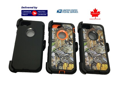 For Iphone 7/8/SE 2e/SE 3e Rugged Holster/Case(Belt Clip Fit