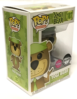 Yogi Bear Flocked Exclusive Hanna Barbera Pop! Animation #187 Figur Funko B-WARE