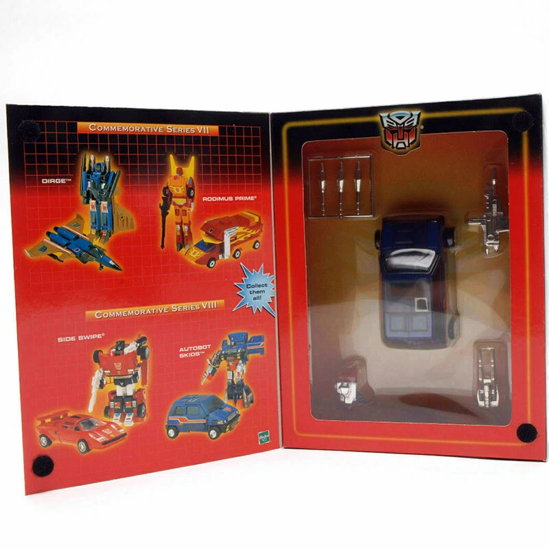 Transformers Commemorative Series VIII G1 Autobot Skids Vintage Figure Hasbro