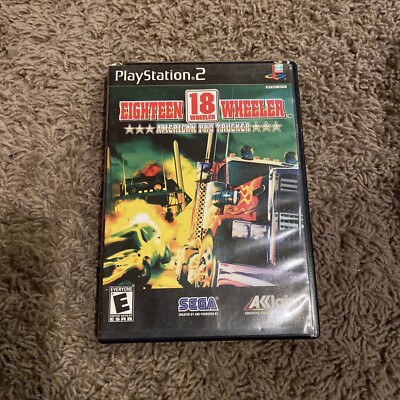 Eighteen 18 Wheeler American Pro Trucker (Sony PlayStation 2, 2001) PS2 Complete