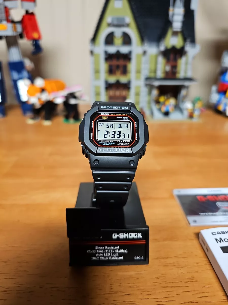 fedme Wade tyk Casio GWM5610-1 G-Shock Atomic Solar Classic Multi-Band Men's Watch  190403421523 | eBay