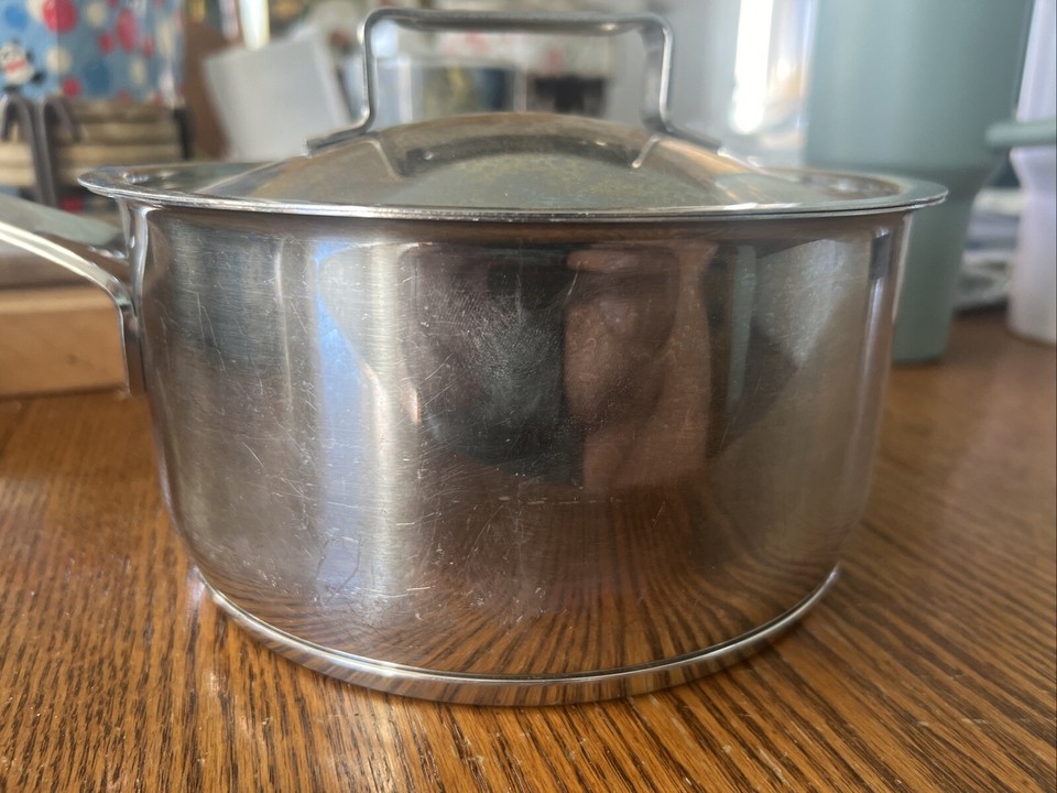Iittala 2L Induction 18/10 Stainless Casserole Pot Hackman Pan Saucepan