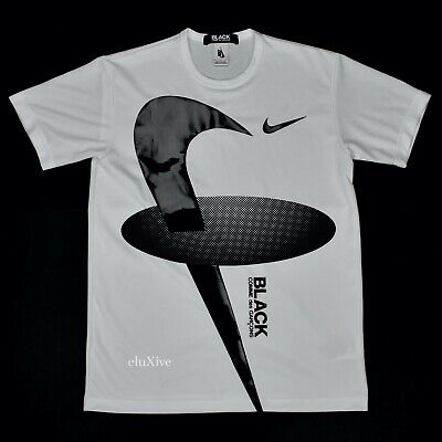 NWT Comme des Garcons CDG BLACK Nike Hole Illusion T-Shirt NWT Comme des Garcons CDG BLACK Nike Hole Illusion T-Shirt