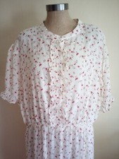 Baltic Born Hayden Maxi Prairie Dress Plus Sz 2XL Boho Floral Sheer NWT