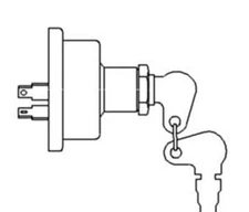 Sparex, S.60119 Switch, Ignition, 504809m91 for Massey Ferguson 100 Series 1000