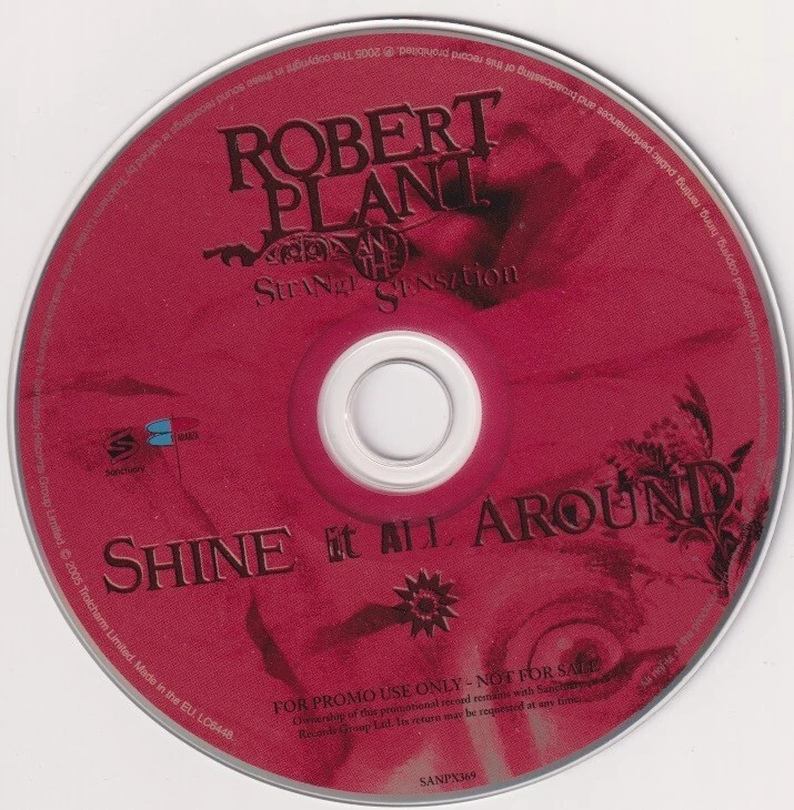 Led Zeppelin / Robert Plant – Shine It All Around - 1 Track Promo Single CD 2005 - Bild 2 von 3