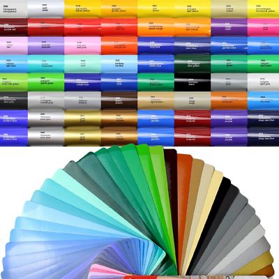 34 /m² ORACAL 651 Glanz DIN A4 Muster Plotterfolie Klebefolie selbstklebe Folie