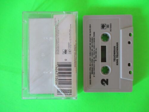YELLOMAN KING YELLOWMAN CASSETTE TAPE / REGGAE - Picture 2 of 2
