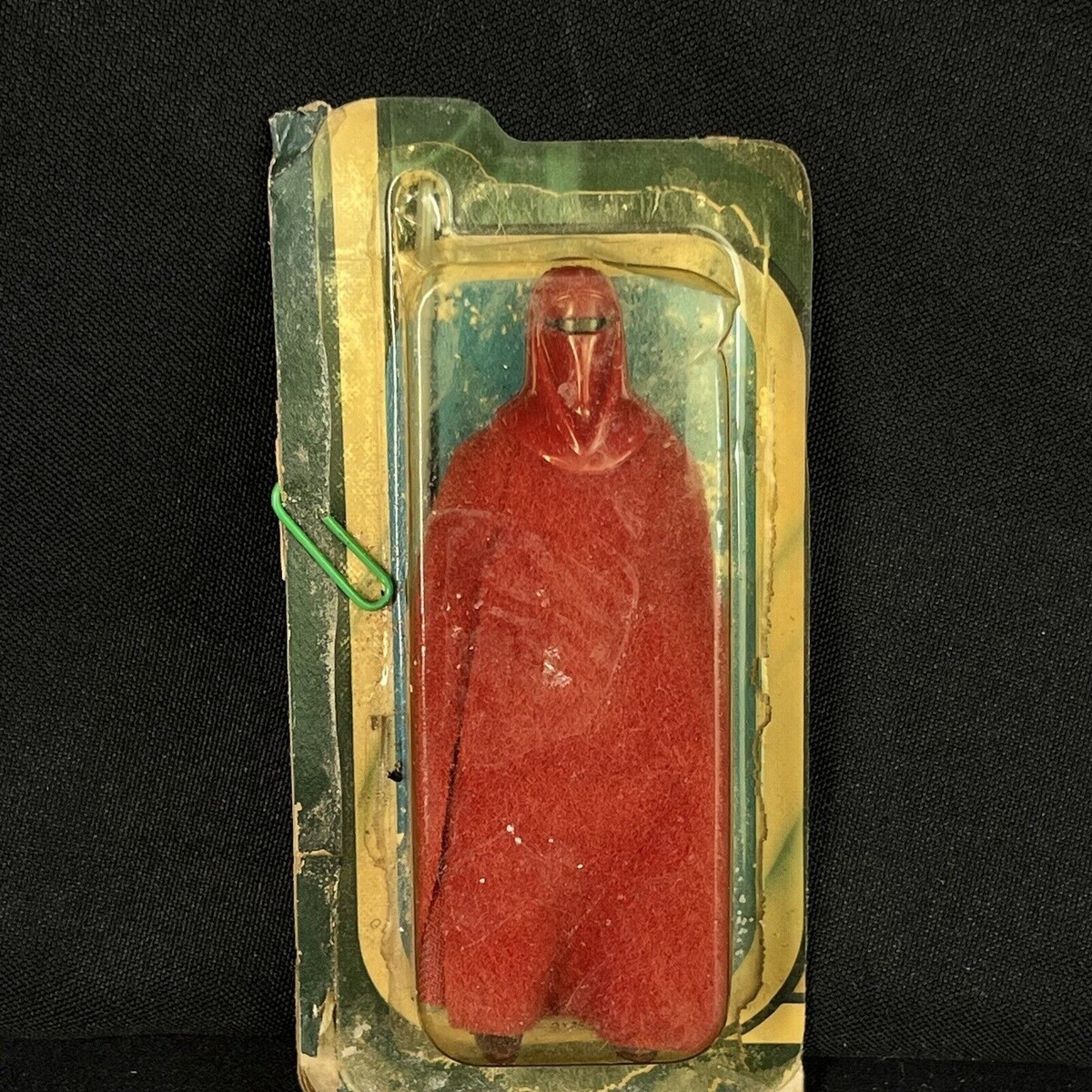 Star Wars Vintage Emperor's Royal Guard MOC 65 Card Back Original