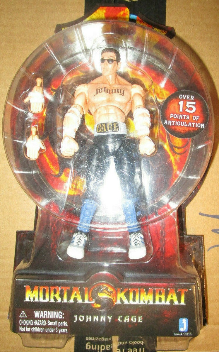 Mortal Kombat 9 Johnny Cage Figure MK9 20th Anniversary