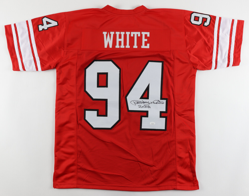Randy White Autographed Signed Maryland Terrapins Jersey Ins "2Xaa" (JSA COA) Dallas Dtackle 