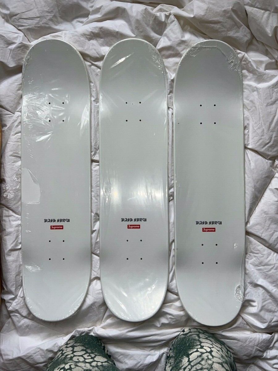 Supreme 2015 Larry Clark Kids and 2016 Dash Snow Skateboard