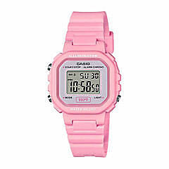 Casio Women's 'Classic' Quartz Resin Casual Watch, Color:Pink (Model: LA-20WH...