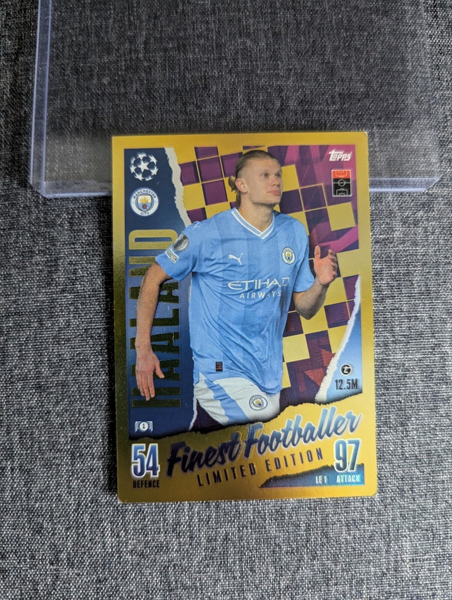 199 Erling Haaland Jersey Panini Obsidian Mosaic 2022 Legends 199