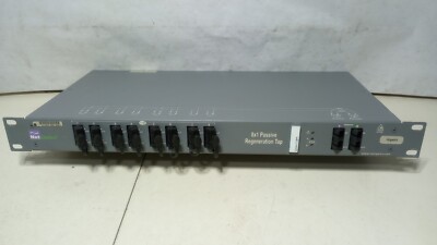Clean Working Net Optics 8x1 Passive Regeneration Tap GigaBit P/N 96282-8