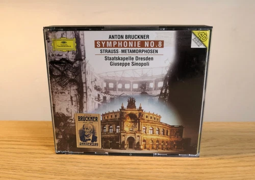Bruckner Symphony No. 8 Sinopoli Symphonie Deutsche Grammophon 2 CD