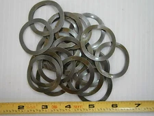 W1621-019 Wave Spring Washer 1.621 OD 1.261 ID .019 thick lot of 15 #1689