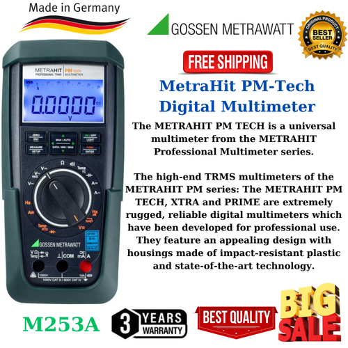 MetraHit PM-Tech Digital Multimeter