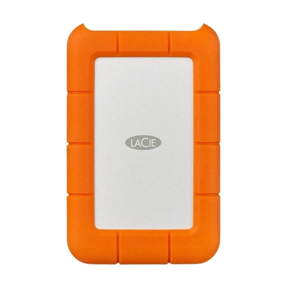 LaCie Rugged 4TB USB-C Portable Storage External Hard Drive, (STFR4000400-RC) - Image 2 of 3