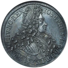 1707 Austria Joseph Thaler Uncirculated NGC - Full Mint Luster & Stunning!